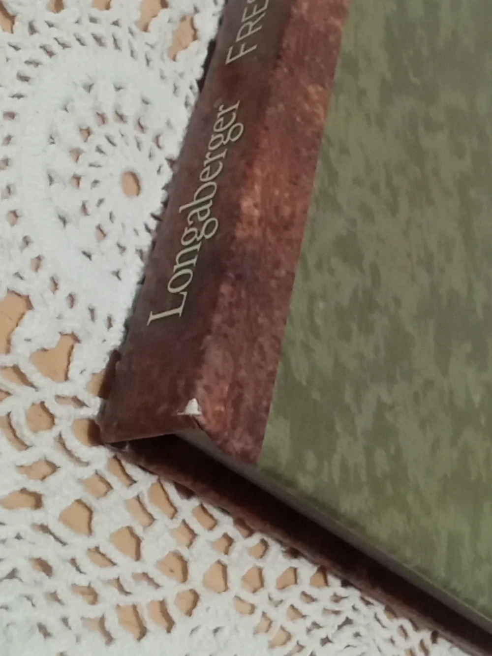 Longaberger Cookbook - Fresh from the Pantry - Collectible